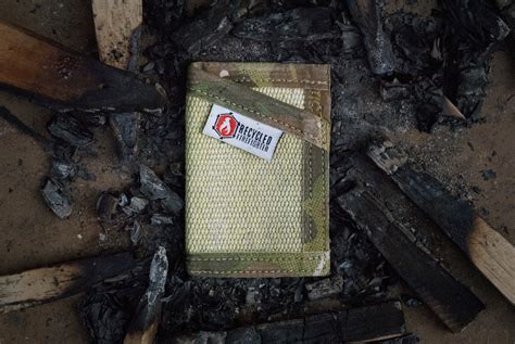 recycled firefighter wallet.